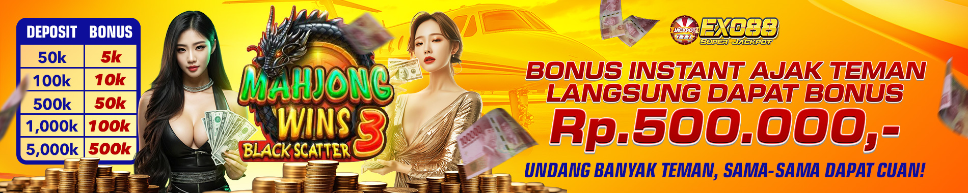 exo88 bonus ajak teman